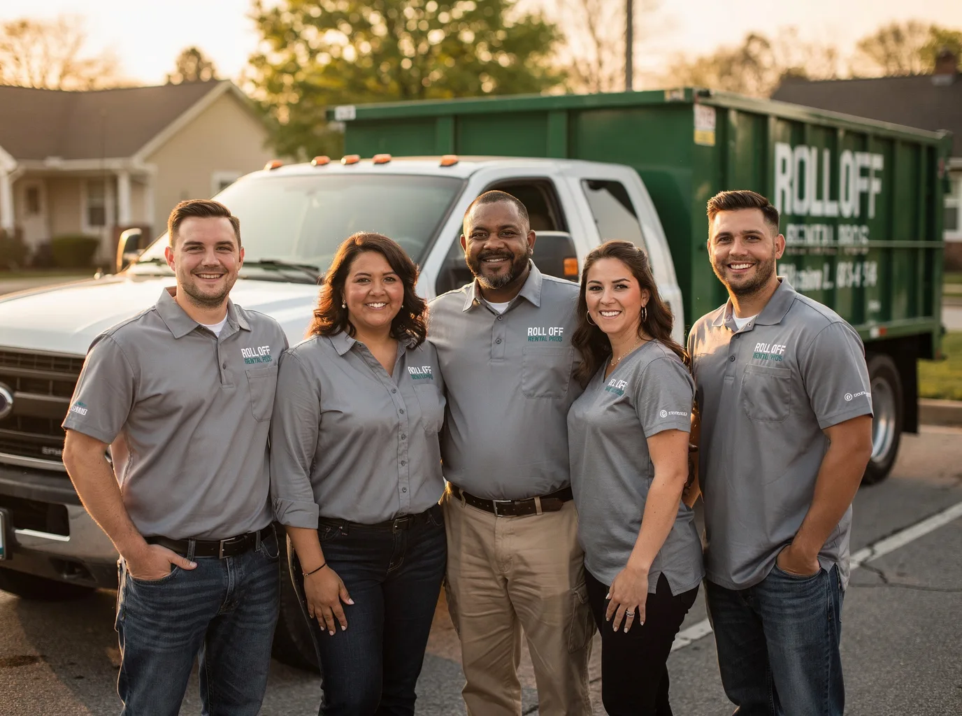 Roll Off Dumpster Rental company in Leonard, ND